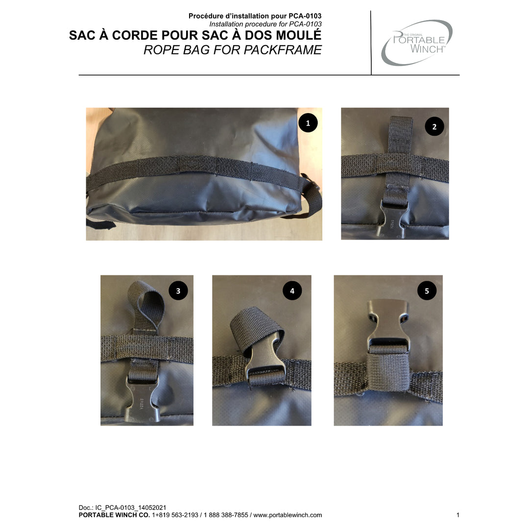 PCA-0103 <BR>SAC À CORDE POUR SAC À DOS