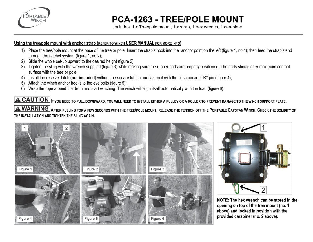 PCA-1263 <BR>SYSTÈME D'ANCRAGE POUR ARBRES ET POTEAUX AVEC RONDELLES DE CAOUTCHOUC