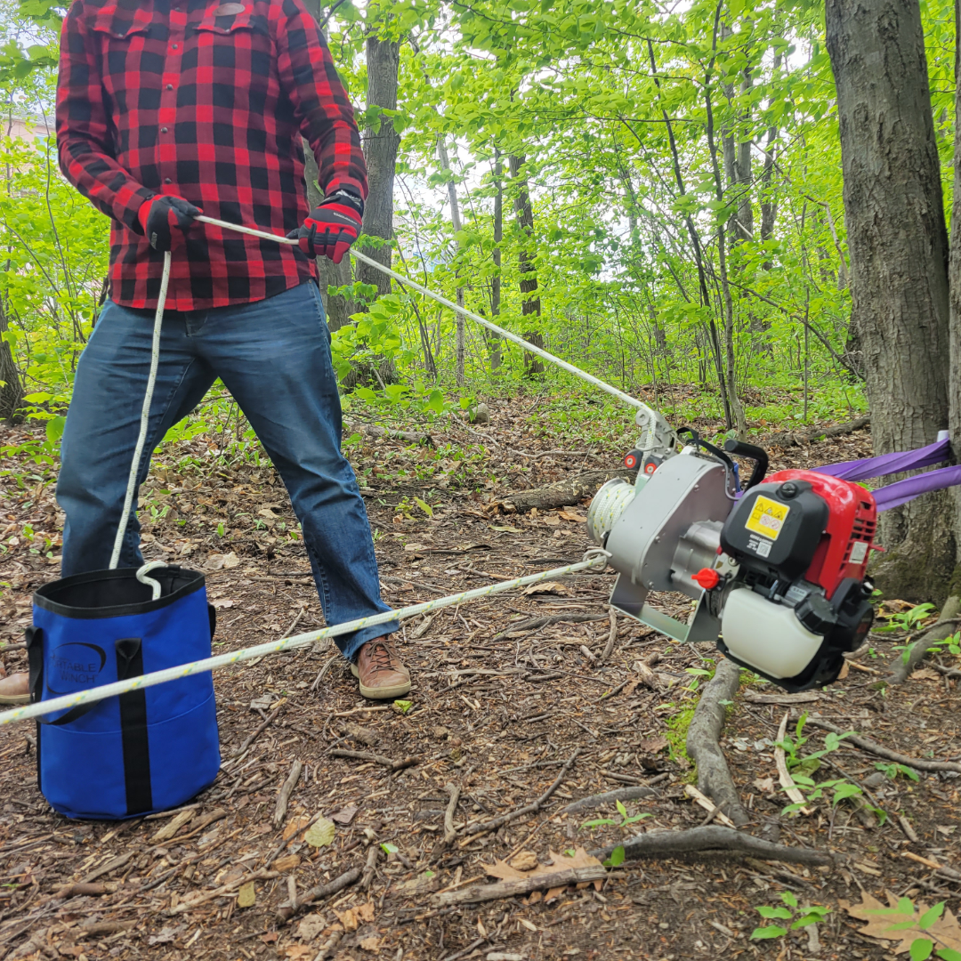 GX50 Petrol-Powered Portable Winch