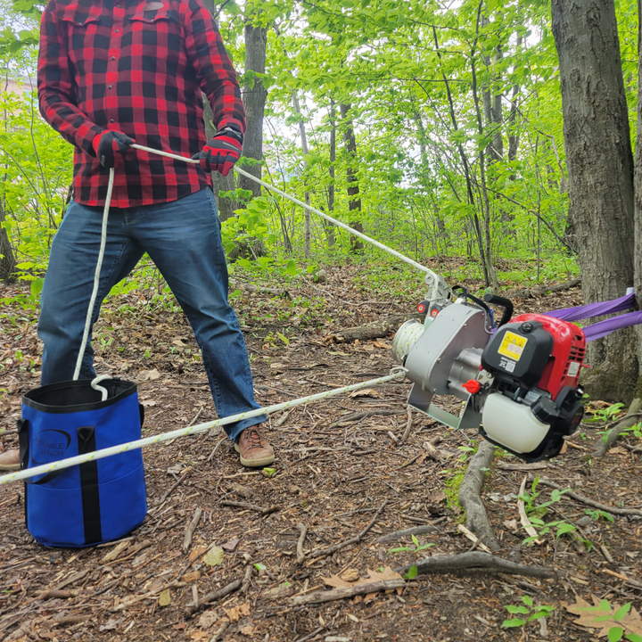 GX50 Petrol-Powered Portable Winch