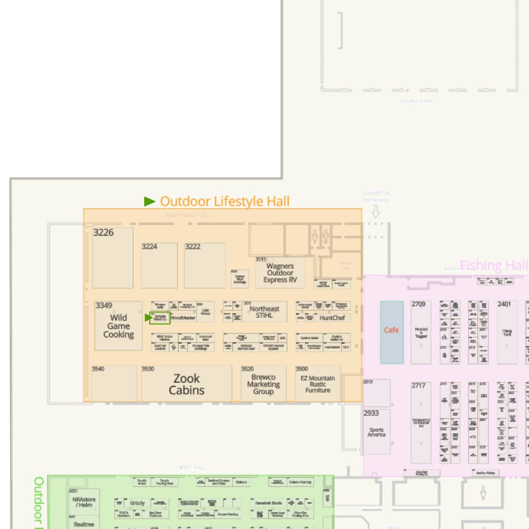 Grand salon Américain des activités de plein air