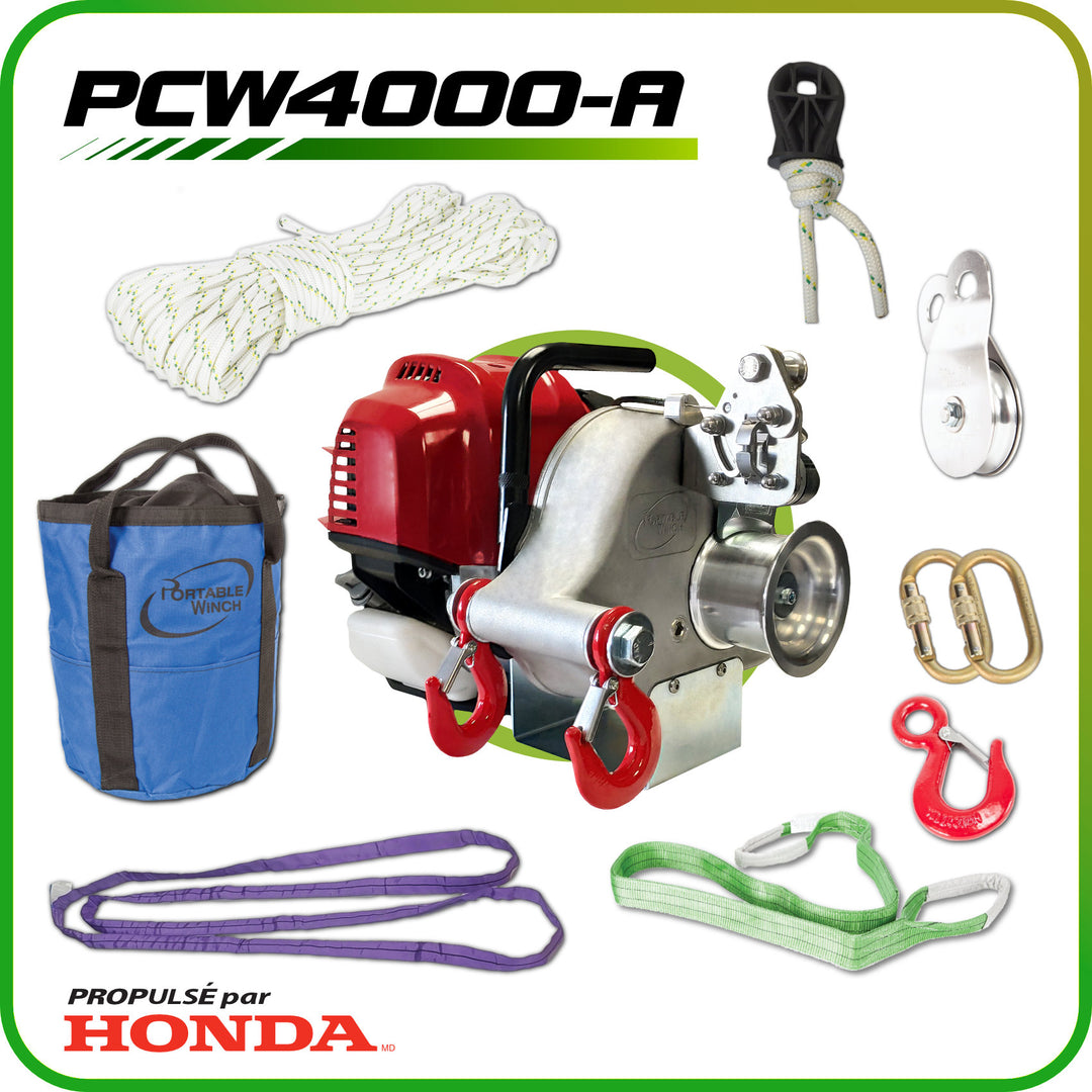 GX50 Petrol-Powered Portable Winch