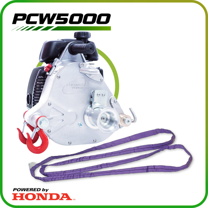 GXH50 Petrol-Powered Portable Winch