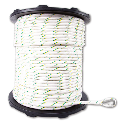 Ø 12 MM Double-Braided Polyester Ropes with Splices and Thimbles