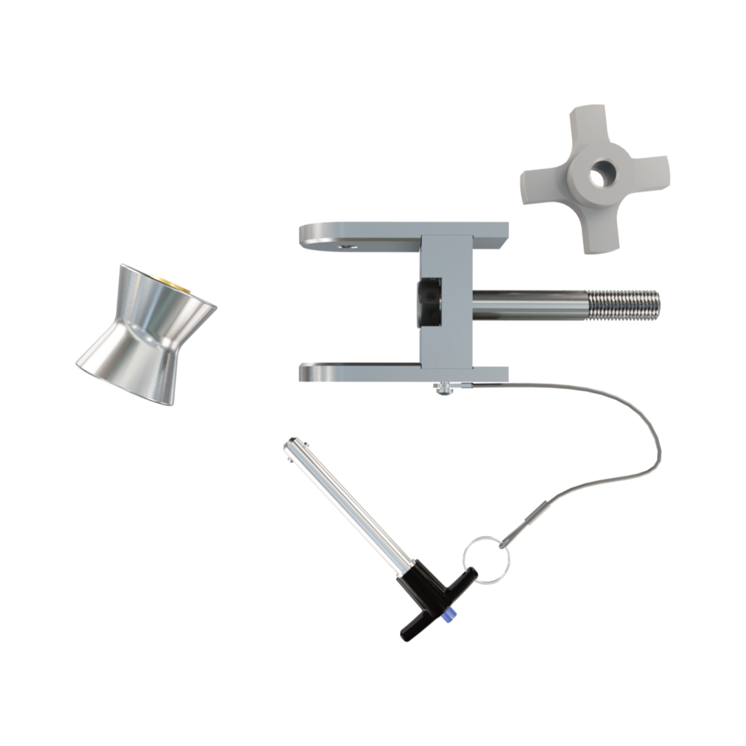 SUPPORTS DE TREUIL POUR TIRE VERTICALE