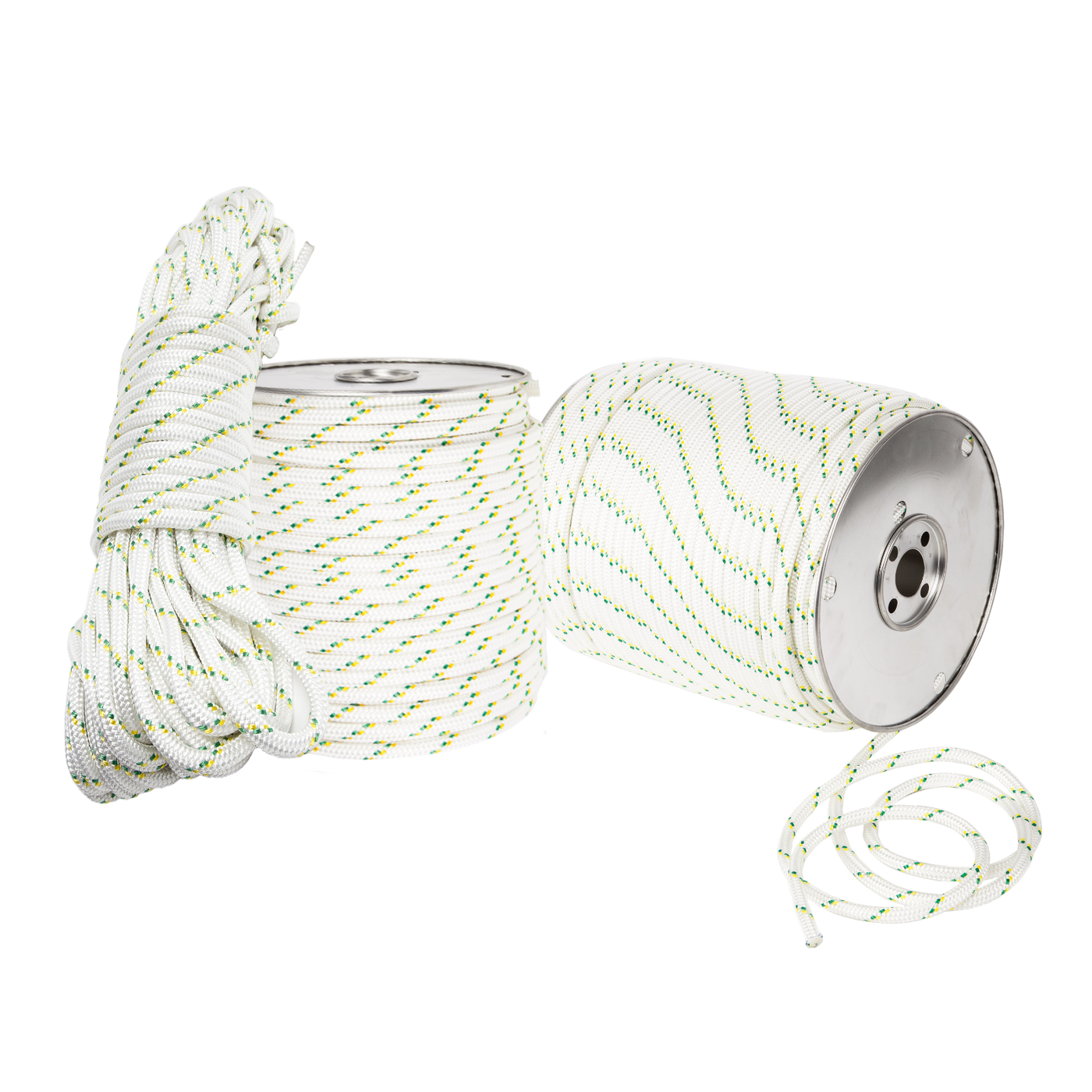 Ø 10 mm (3/8") Double-Braided Polyester Ropes