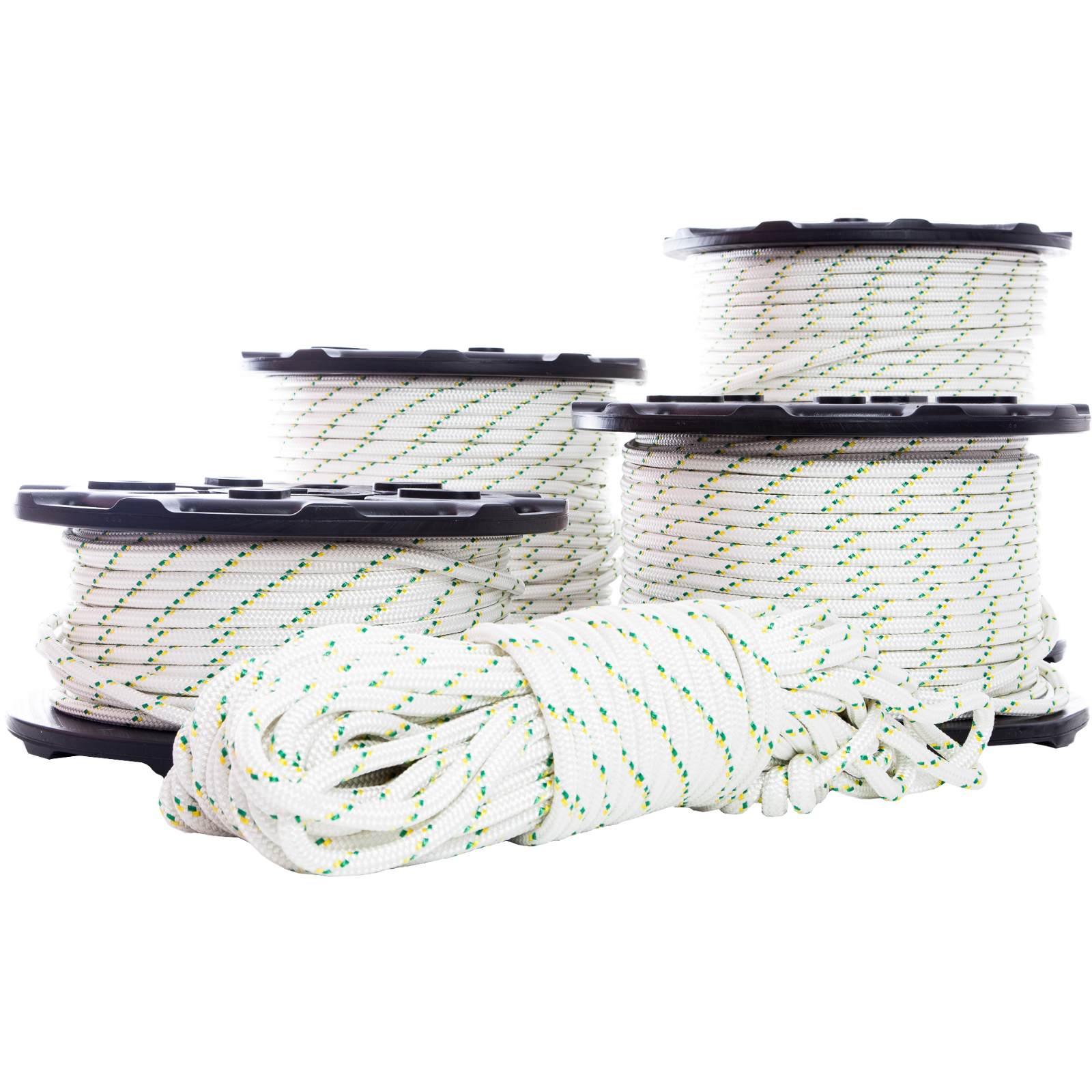 DOUBLE-BRAIDED POLYESTER ROPES Ø 12MM – Portable Winch FR