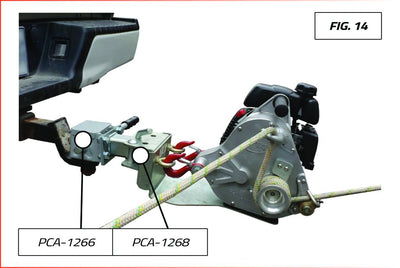 Heck-Pack Anchoring System with Adaptor for 50-mm Towing Balls
