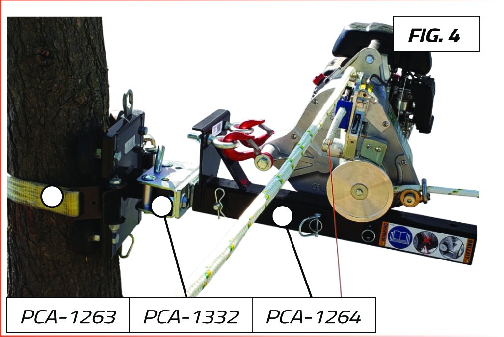 ANCRAGE PIVOTANT POUR SUPPORTS DE TIRE VERTICALE