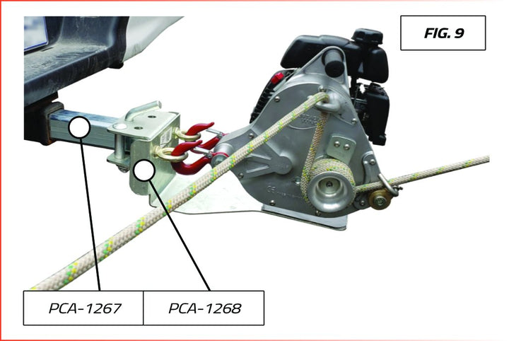 Winch support Plate